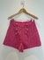 Shorts Tweed Rosa