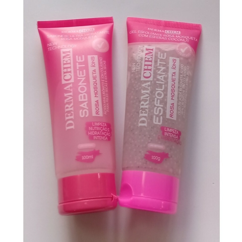 Sabonete+Esfoliante Rosa Mosqueta- derma