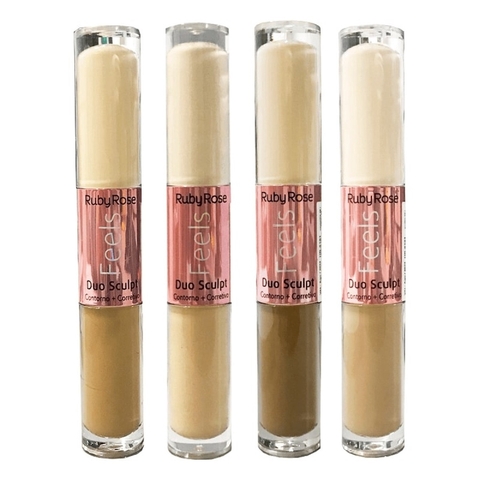 Contorno + Corretivo Duo Sculpt - Ruby Rose