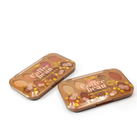 aleta com 10 Sombras Coffee Bean Maquiagem com Glitter