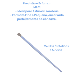 Kit Pincéis para maquiagem Ruby Rose Feels Mood 5 unidades. - comprar online
