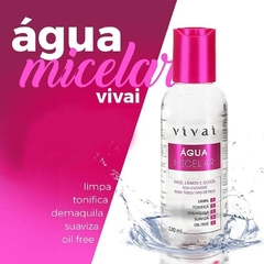 ÁGUA MICELAR DEMAQUILANTE OIL FREE 5 EM 1 VIVAI - comprar online