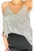 MUSCULOSA TIRAS BRILLOS - comprar online
