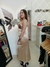 VESTIDO ESCOTE EN V CON LENTEJUELA