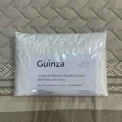 Juego de Sábanas Guinza 400 Hilos 100% Algodón Hotelera - comprar online