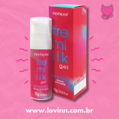 Gel Tremilik Vibra Pulsa Eletriza Beijavel Jambu na internet