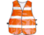 Colete sinal. sem bolso, laranja, com refletivo, CAPSEG - comprar online