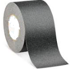 CINTA ANTI DERRAPANTE NEGRA Y AMARILLO / NEGRO DE 2" X 5 MT - comprar en línea