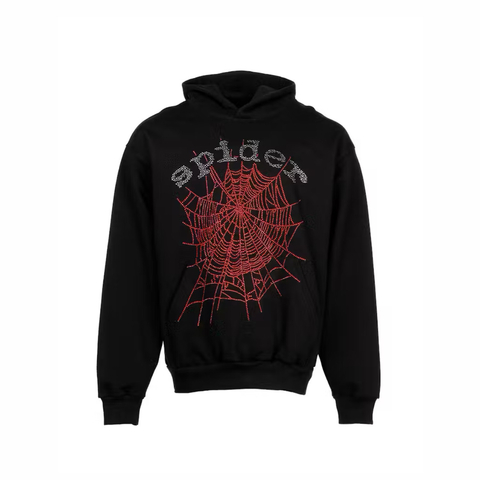 Moletom Sp5der Rhinestone Logo