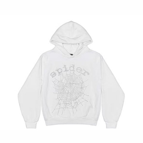 Moletom Sp5der Rhinestone Logo