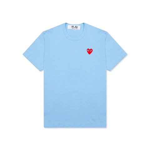 Camisa Polo Comme Des Garçons Play Red Heart Emblem