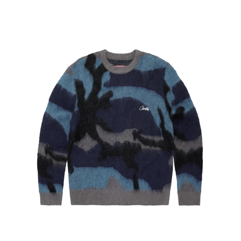Suéter Corteiz Mohair Camo Knitted Jumper