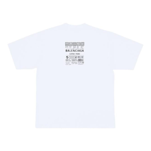 Camiseta Balenciaga Care-Label Print