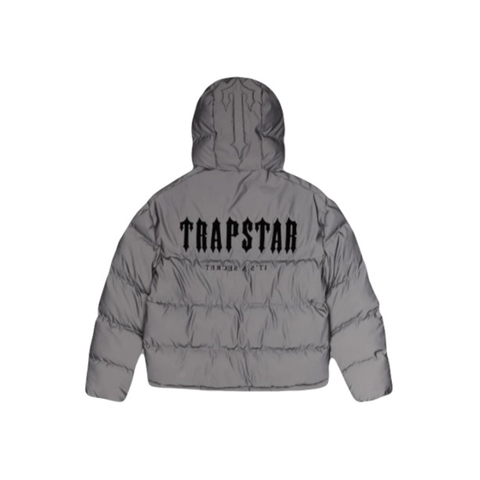 Jaqueta Puffer Trapstar Refletiva Decoded 2.0