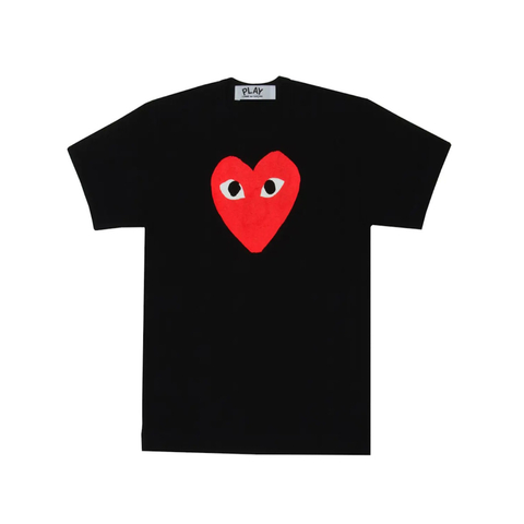 Camiseta Comme Des Garçons Play Red Heart