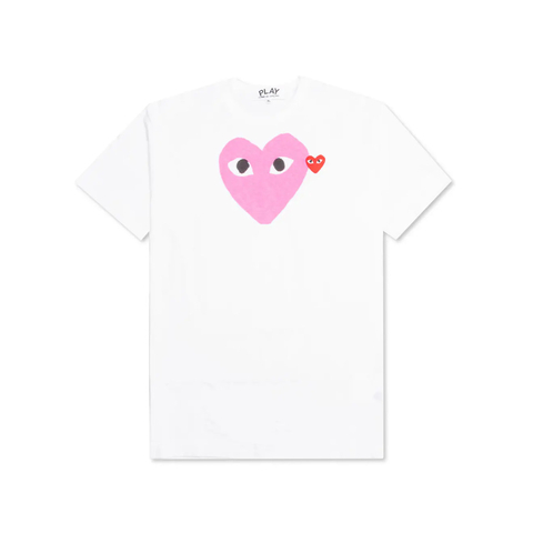 Camiseta Comme Des Garçons Play Emblem Heart