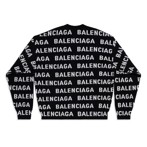 Sweater Balenciaga Allover Logo