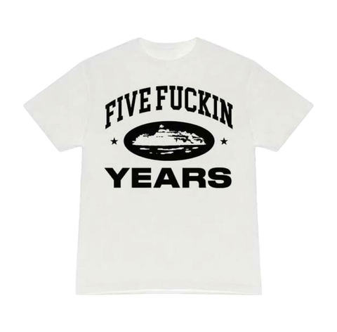 Camiseta Corteiz Five Fucking Years
