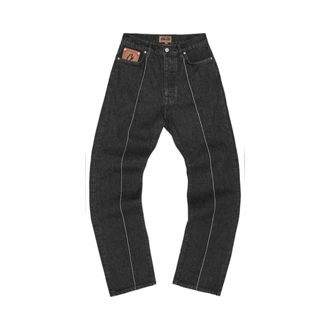 Calça Jeans Corteiz Triple Black