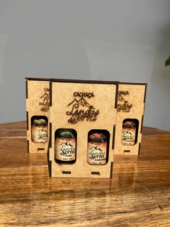 kit cachaça lendas da serra