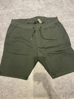 Bermuda Jogger de Gabardina - Octano