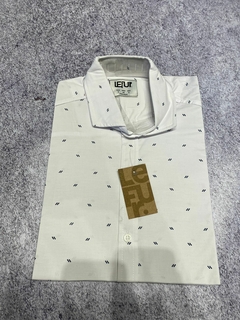 Camisa con rayitos manga larga