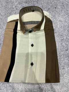 Camisa Rayada manga corta