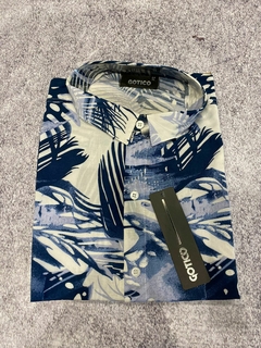 Camisa Floreada manga corta