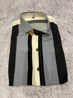 Camisa Rayada manga corta