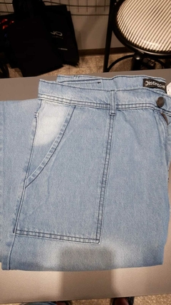 Jean Mom Azul