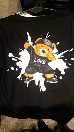 Remera Over Osito love