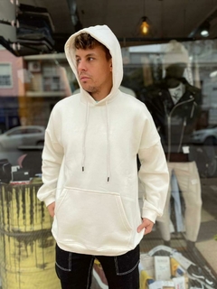 Buzo over frisado liso - comprar online