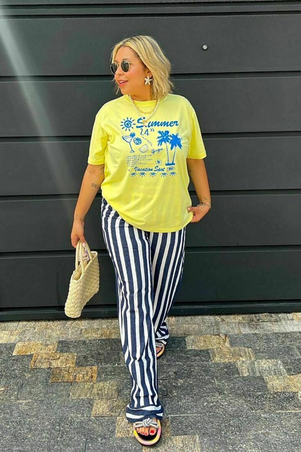 T-Shirt Summer Aplicação
