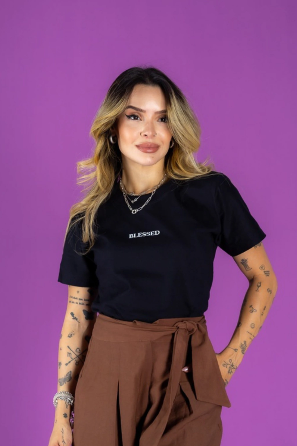 T-shirt Blessed