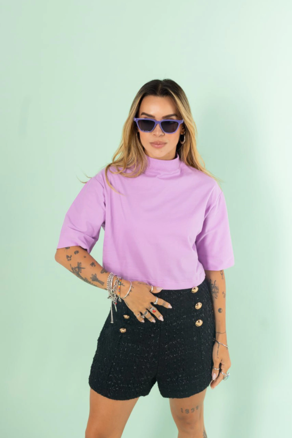 Cropped Gola Alta