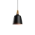 Pendente Wood Cônico Ø20x30cm Madeira e Alumínio - Newline SN10180 PRETO COBRE - comprar online