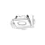 Spot Semi Embutido Namu Quadrado Recuado Fixo 1x Dicróica - Stella SD4704Q - comprar online