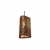 Pendente Living Hinges (A) 30cm x (D) 16cm Madeira - Accord 1479 - comprar online