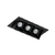 Spot de Embutir LED Picco Retangular 3 Focos Orientável com Borda 48° IRC 90 2700K 7W Bivolt 9,9x5,2x4,3cm Alumínio - Interlight 4582-MA-S - comprar online