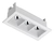 Spot de Embutir LED Picco Retangular 3 Focos com Borda 34° IRC 90 4000K 7W Bivolt 9,5x4,5x3,4cm Alumínio - Interlight 4992-AB-N - comprar online
