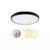 Plafon de Sobrepor LED Montana Redondo Multitemperatura 24W Bivolt Ø41x6,5cm Policarbonato e Metal Preto e Cobre - Hevvy na internet
