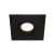 Spot de Embutir Face Plana Lisse II Quadrado Dicroica PAR16 9,5x9,5x7cm Alumínio Preto - Newline IN55521