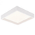 Plafon de Sobrepor LED Deep Recuado Quadrado 3000K 22W Bivolt 25,3x25,3x4,5cm Policarbonato Branco - Stella STH20904BR/30