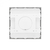Plafon de Sobrepor LED Deep Recuado Quadrado 3000K 22W Bivolt 25,3x25,3x4,5cm Policarbonato Branco - Stella STH20904BR/30 na internet