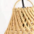 Pendente Ôtaki Ø60cm x 40cm Rattan e Madeira Natural - Skylight SKY-4068 - SKY-4068 - comprar online