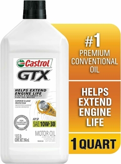 Aceite Castrol GTX 10w-30 946mL