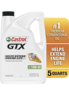 Aceite Castrol GTX 10w-40 4.73L