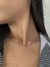 Choker Elos Chapados Detalhados em Aço Inoxidável - comprar online
