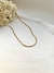 Choker Fio Detalhado Em Aço Inoxidável Dourado - loja online