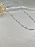 Choker Rabo de Rato e Bolinhas em Aço Inoxidável Prata - Donna Acessórios | Jóias em Aço Inoxidável